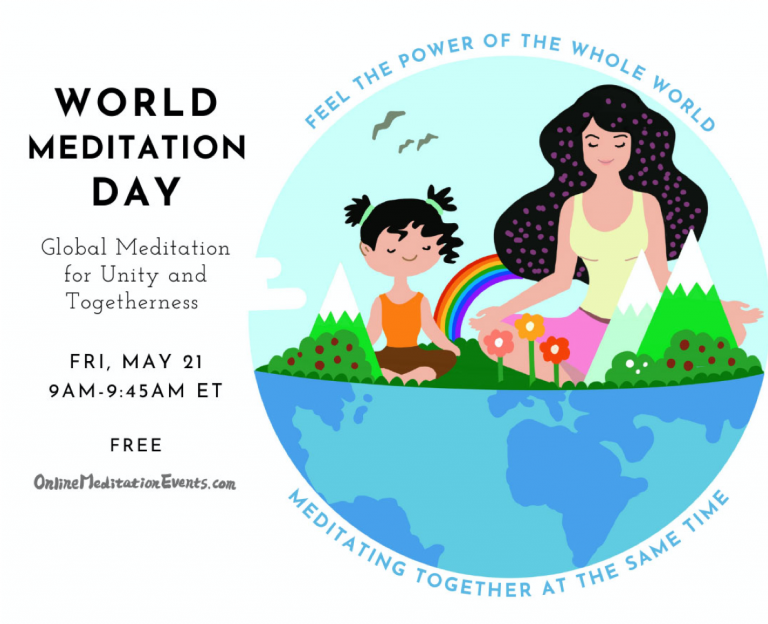 World Meditation Day 2021 Global Session for Healing, Peace, and Unity