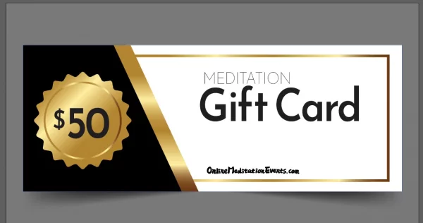 Meditation Gift Card