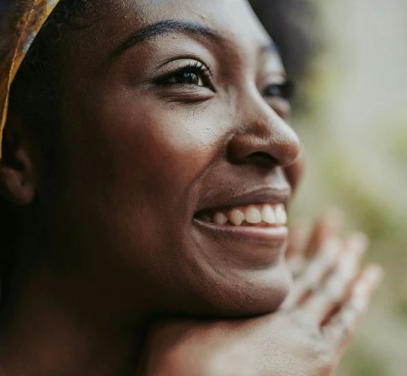 smiling woman